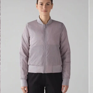 (42)RARE Lululemon Non-Stop Bomber *Reversible